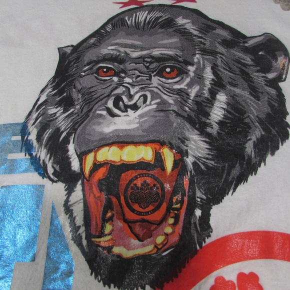 MOOKEE by YUSKE Shirt Mens Size XXL RARE Monkey Se - Picture 3 of 8